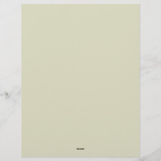 groene Damaskegrens Briefhoofd (Achterkant)