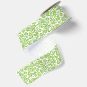 Groene Damast Lint (Achterkant)