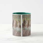 Groene Danseressen van Edgar Degas, Kunst van de k Mok (Midden)