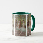 Groene Danseressen van Edgar Degas, Kunst van de k Mok (Voorkant rechts)