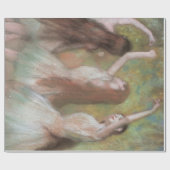 Groene danseressen van Edgar Degas, Kunst van het  Cadeaupapier (Vlak)