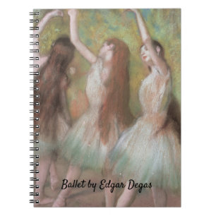 Groene Danseressen van Edgar Degas, Kunst van het  Notitieboek