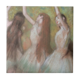 Groene danseressen van Edgar Degas, Kunst van het  Tegeltje
