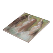 Groene danseressen van Edgar Degas, Kunst van het Tegeltje (Zijkant)