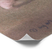 Groene dansers van Edgar Degas,  balletkunst Poster (Hoek)