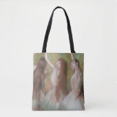 Groene dansers van Edgar Degas,  balletkunst Tote Bag (Voorkant)