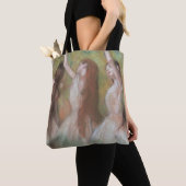 Groene dansers van Edgar Degas,  balletkunst Tote Bag (Dichtbij)