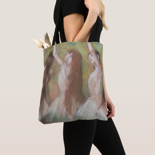 Groene dansers van Edgar Degas,  balletkunst Tote Bag (Dichtbij)