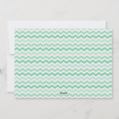 Groene de vakantiefoto van Kerstmis van de Feestdagenkaart (Achterkant)