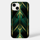 Groene Deco Case-Mate iPhone Case (Achterkant)