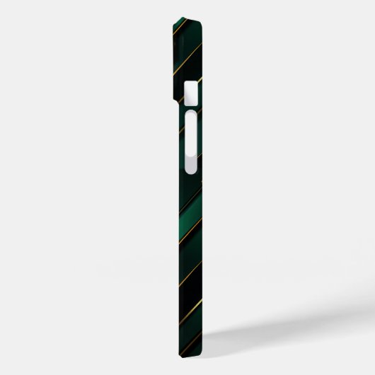 Groene Deco Case-Mate iPhone Case (Achterkant / Links)