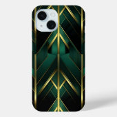 Groene Deco Case-Mate iPhone Case (Achterkant)