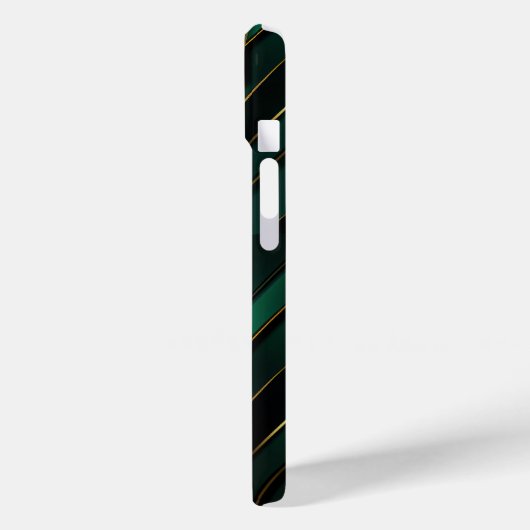 Groene Deco Case-Mate iPhone Case (Achterkant / Links)