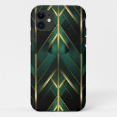 Groene Deco Case-Mate iPhone Case (Achterkant)