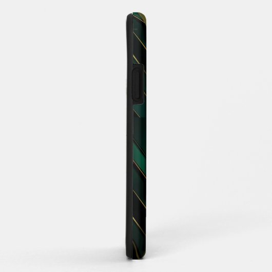 Groene Deco Case-Mate iPhone Case (Achterkant/rechts)