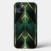 Groene Deco Case-Mate iPhone Case (Achterkant)
