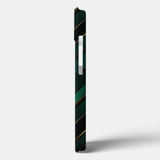 Groene Deco Case-Mate iPhone Case (Achterkant / Links)
