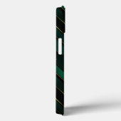 Groene Deco Case-Mate iPhone Case (Achterkant / Rechts)