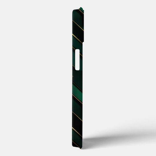 Groene Deco Case-Mate iPhone Case (Achterkant / Rechts)