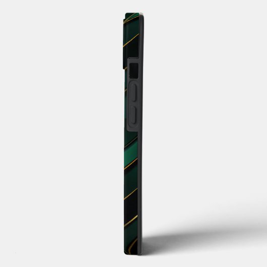 Groene Deco Case-Mate iPhone Case (Achterkant / Links)
