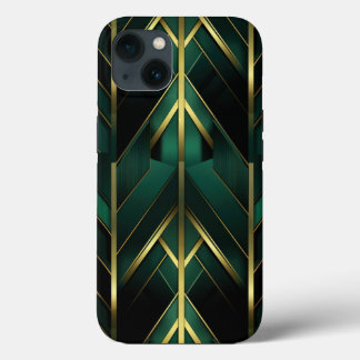 Groene Deco Case-Mate iPhone Case