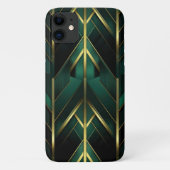 Groene Deco Case-Mate iPhone Case (Achterkant)