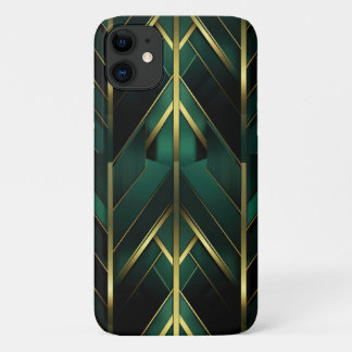 Groene Deco Case-Mate iPhone Case