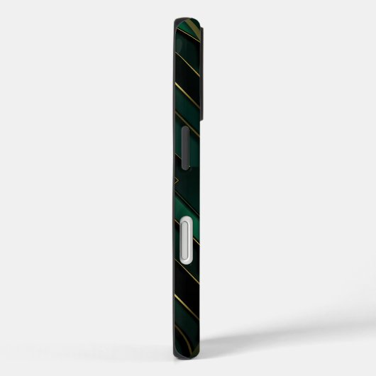 Groene Deco Case-Mate iPhone Case (Achterkant / Rechts)