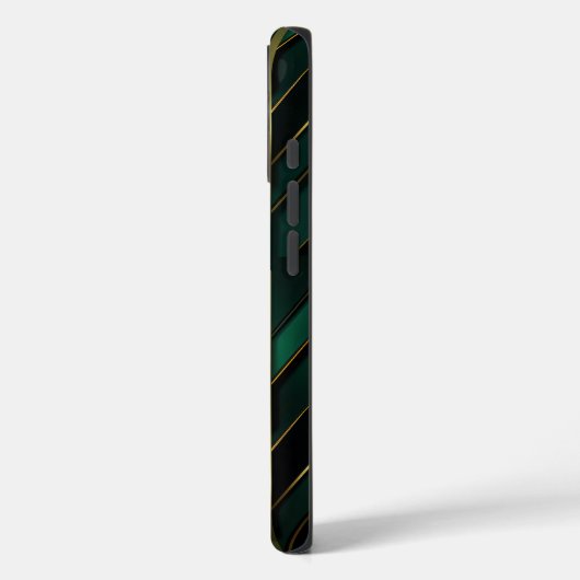 Groene Deco Case-Mate iPhone Case (Achterkant / Links)