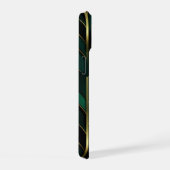 Groene Deco iPhone 15 Case (Rechterkant)