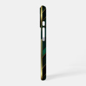 Groene Deco iPhone 16 Hoesje (Linkerkant)