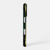 Groene Deco iPhone 16 Hoesje (Rechterkant)