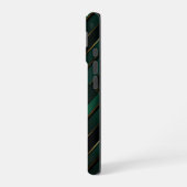 Groene Deco iPhone 16 Hoesje (Linkerkant)