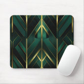Groene Deco Muismat (Met muis)
