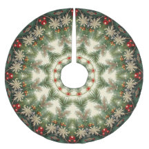 Groene decoratieve boomkleed