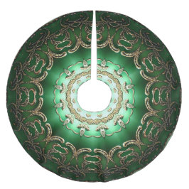 Groene decoratieve boomkleed kerstboom rok
