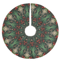 Groene decoratieve boomkleed