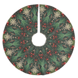 Groene decoratieve boomkleed kerstboom rok