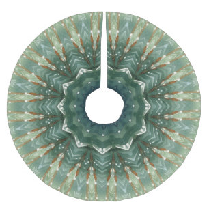 Groene decoratieve boomrok kerstboom rok