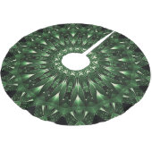 Groene decoratieve kerstboomzoom kerstboom rok (Gekanteld)