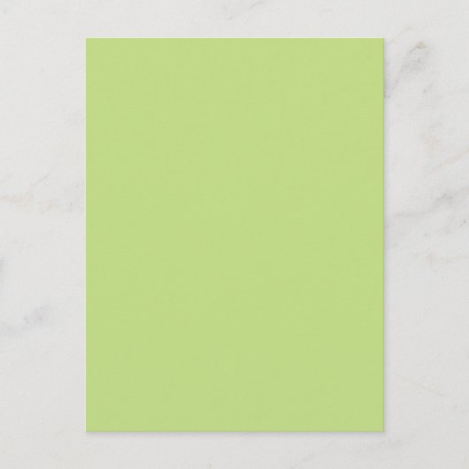 Groene deklaag van de Lente van de Lente Klaar om  Briefkaart (Voorkant)