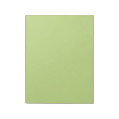 Groene deklaag van de Lente van de Lente Klaar om  Notitieblok (Linkerzijde)