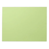 Groene deklaag van de Lente van de Lente Klaar om Notitieblok (Voorkant)