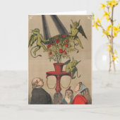 Groene demonen verwijderen Hoesje uit boeket van R Kaart (Gele Bloem)