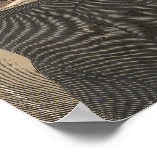 Groene demonen verwijderen Hoesje uit boeket van R Poster (Hoek)