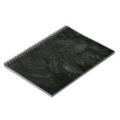 Groene denboombladeren notitieboek (Linkerzijde)