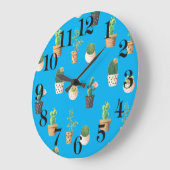 Groene dessert Succulent Cactus in Pots Grote Klok (Hoek)