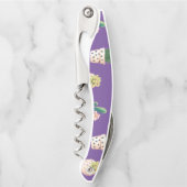 Groene dessert Succulent Cactus in Pots Kurkentrekker (Voorkant)