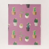 Groene Dessrt Succulent Cactus in Pots Legpuzzel (Verticaal)