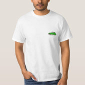 Groene deugd-shirt t-shirt (Voorkant)